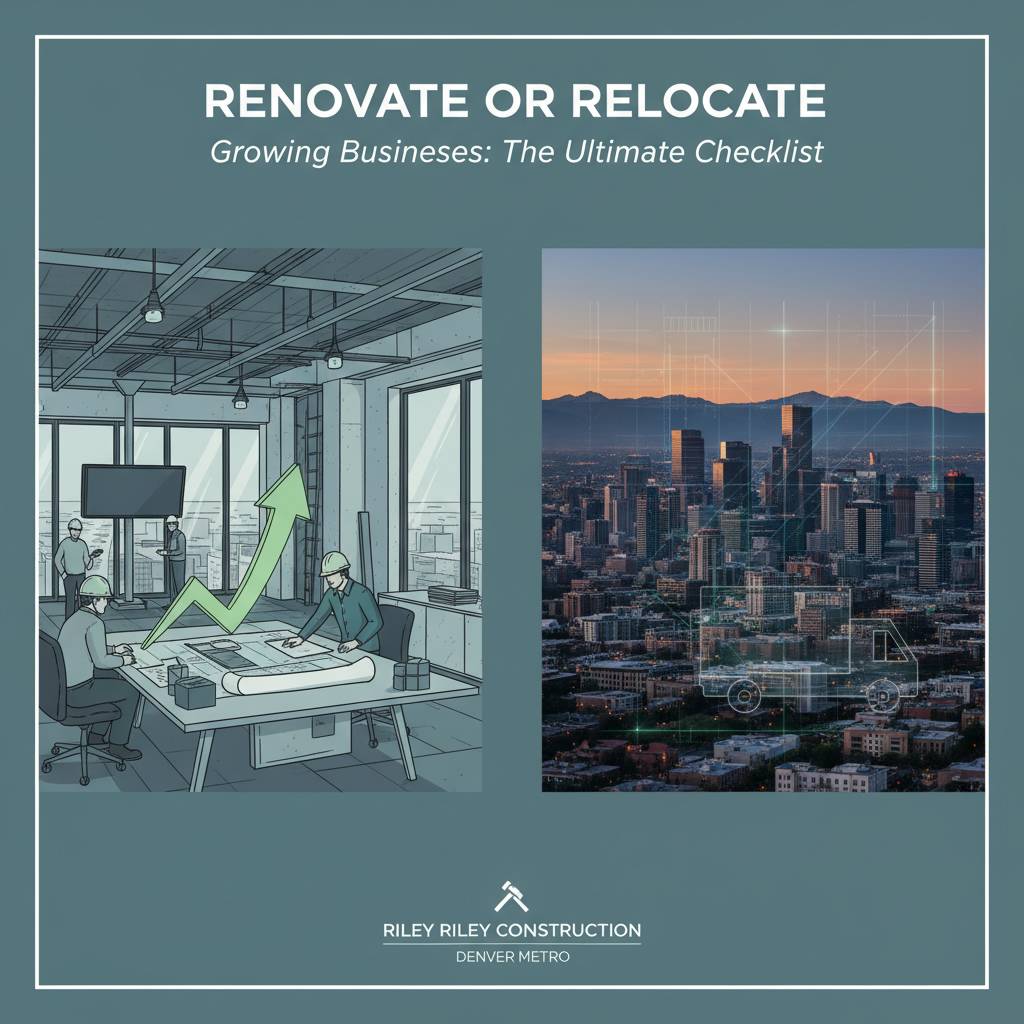 Final checklist and how Riley Riley Construction can help